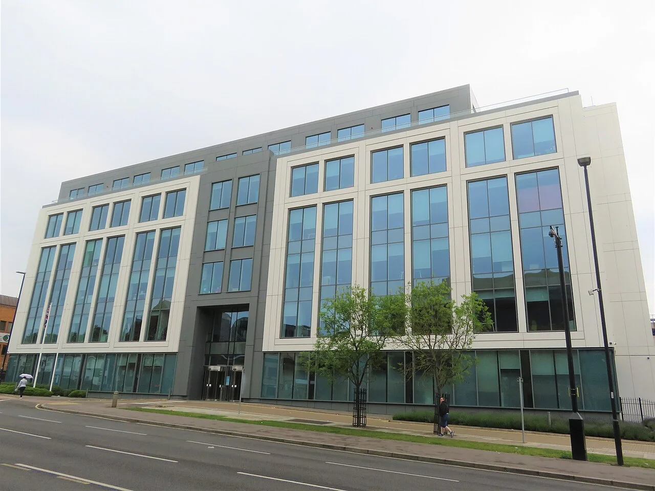 Observatory House on Windsor Road, the headquarters of Slough Borough Council.